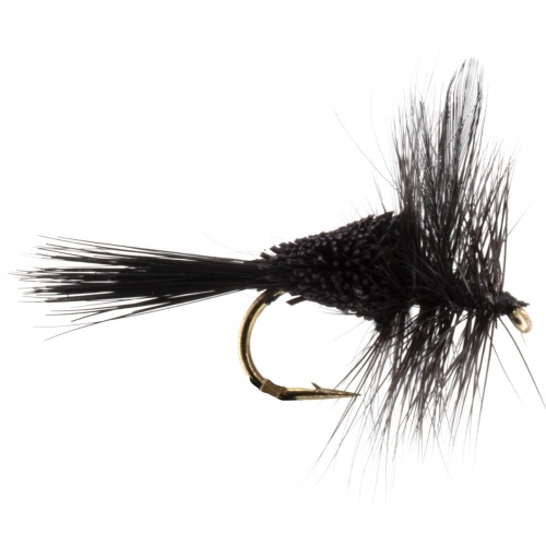 The Essential Fly Irresistible Black Fishing Fly